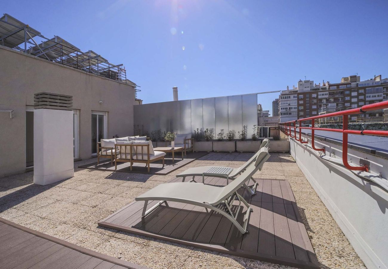 Apartamento en Madrid - Apartamento de 3 hab. con terraza en La Castellana Sharing Co.   