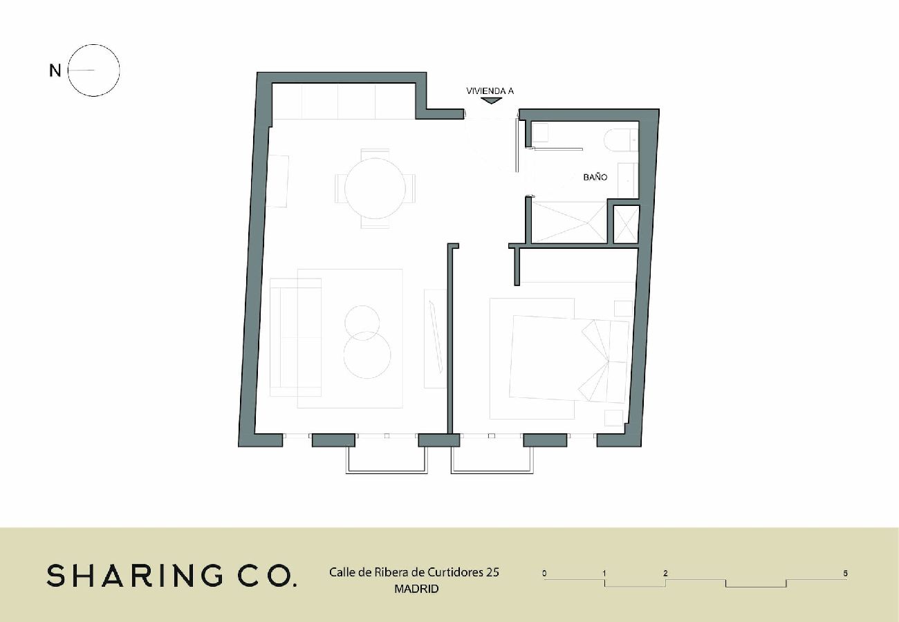 Apartamento en Madrid - Exclusivo apartamento junto al Rastro by SharingCo 